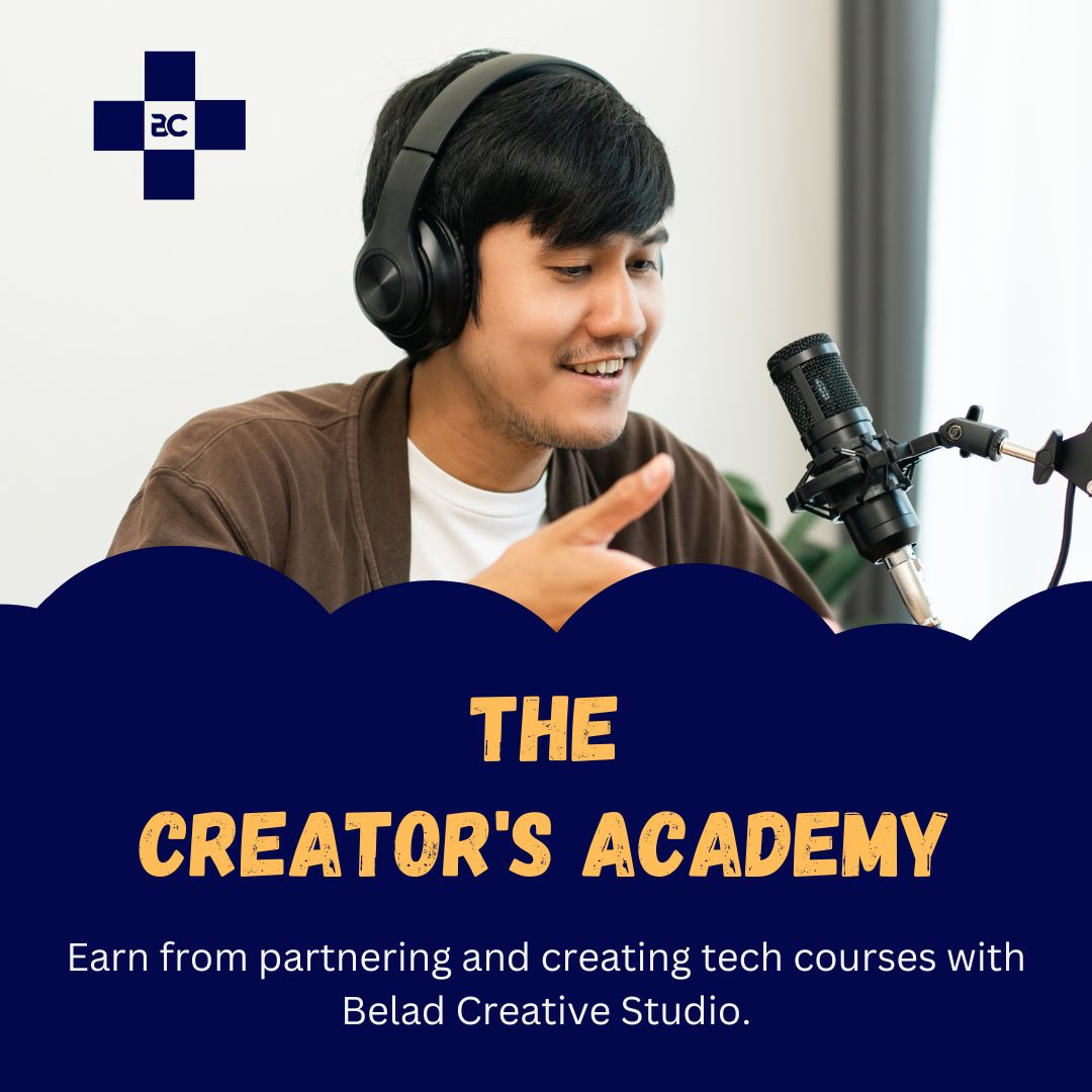 Creators Academy Belad Creative Studio