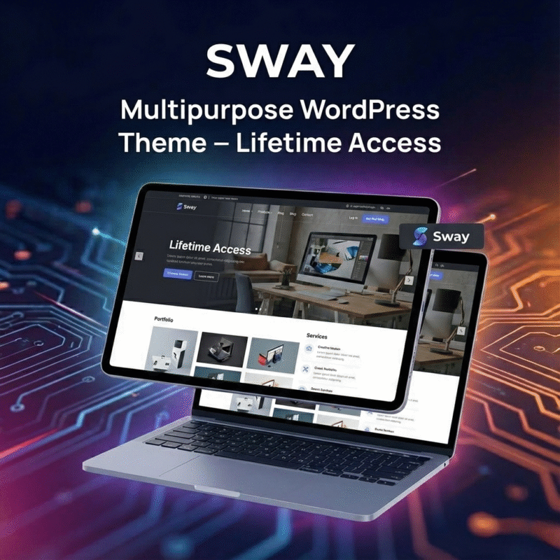 Sway Multipurpose WordPress Theme – Lifetime Access
