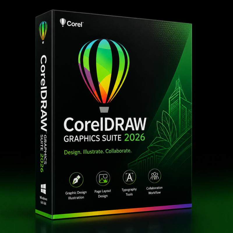 CorelDRAW Graphics Suite 2026 + Free Tutorial Guide on macOS