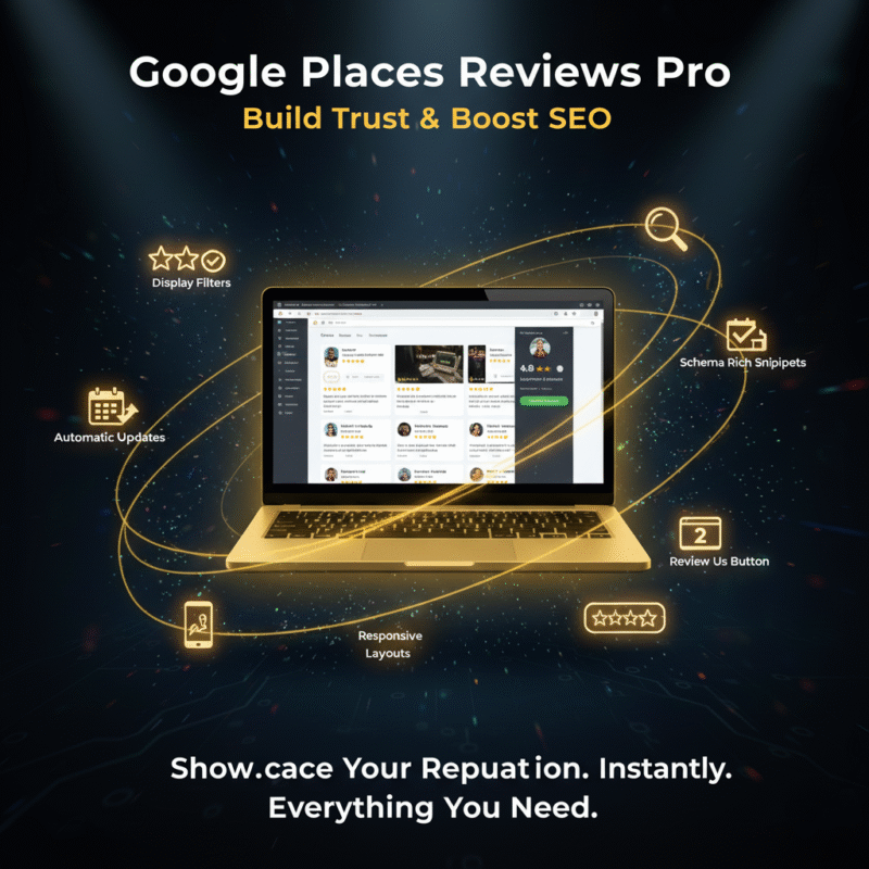 Google Places Reviews Pro: Build Trust with Social Proof