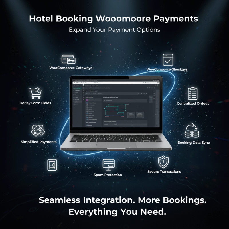 Hotel Booking WooCommerce Payments: Expand Your Payment Options
