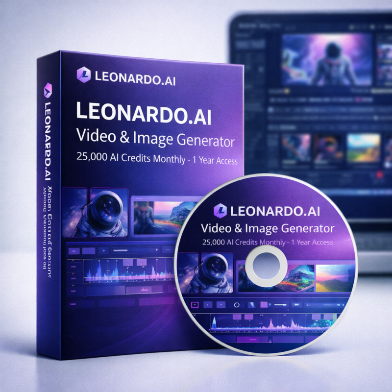 Leonardo AI Video and Image Generator (25000 AI Credits Monthly for A Year)